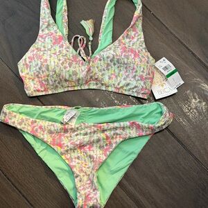 NWT BECCA by Rebecca Virtue two-piece bikini set.